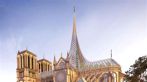 Notre-Dame: New design proposal by French architect | World News | Sky News