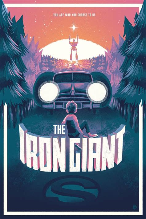 The Iron Giant Movie Poster Animated Science Fiction Action Film ...