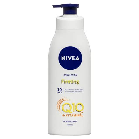 Nivea Body Q10+ Skin Firming Lotion 400ML Firms the skin within two weeks