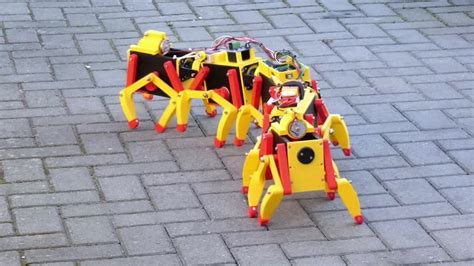 Arduino on Twitter: ".@XRobotsUK built this robot centipede as a scaled ...