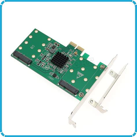 4 Port mSATA Raid Card PCIE Riser Card Converter PCI E SSD RAID ...