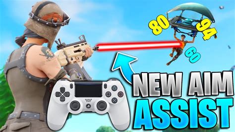 The NEW Aim Assist For Controller Fortnite Is WILD! (Fortnite Aim ...