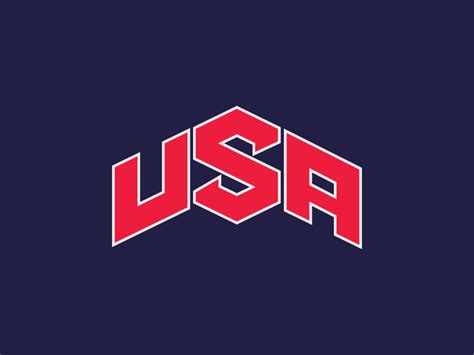 USA National Team uniforms and typography on Behance