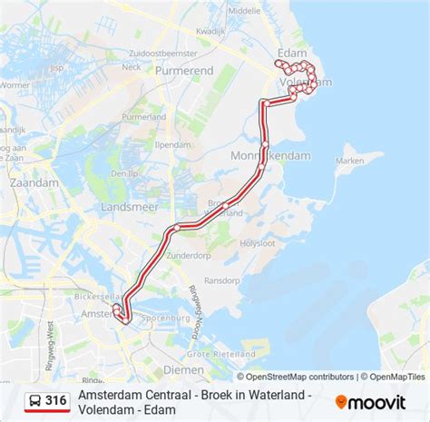 316 Route: Schedules, Stops & Maps - Amsterdam Centraal (Updated)