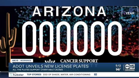 ADOT reveals five new specialty license plates, two plate redesigns ...