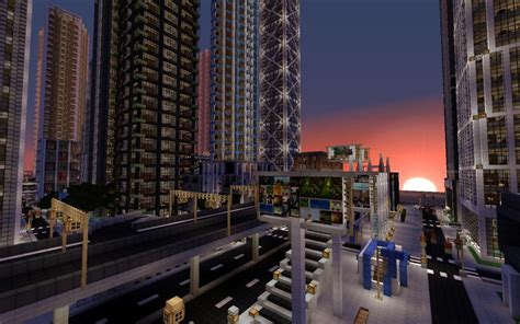 City Minecraft / Big City Life Minecraft - The first map was published ...