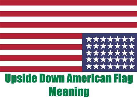 upside down american flag - Operation Military Kids