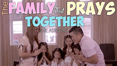 Filipino Family Praying Together