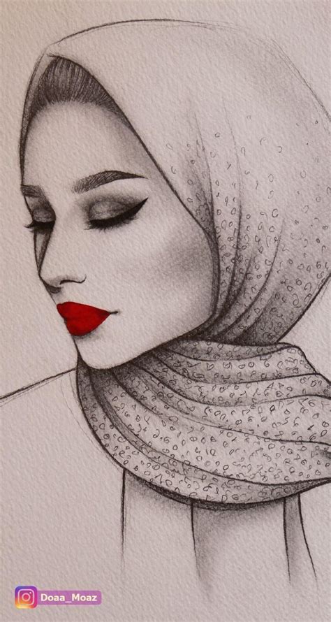 Pencil sketch, half profile portrait of a girl ... - # pencil sketch # ...