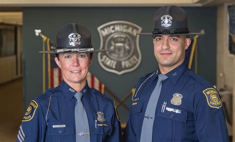 Michigan State Police unveil hat style last worn in 1920s - mlive.com