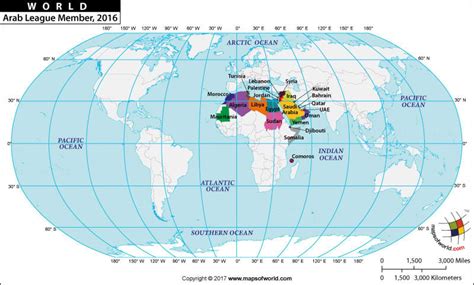 Map Of Arab Countries – Verjaardag Vrouw 2020