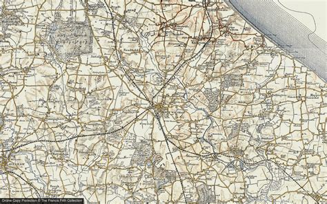 Historic Ordnance Survey Map of North Walsham, 1901-1902