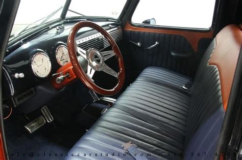 1950 chevy 3100 interior | Chevy 3100, Classic chevy trucks, Classic ...