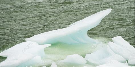 Icebergs Floating On Water Background, Horizontal, Higgins, Cold ...