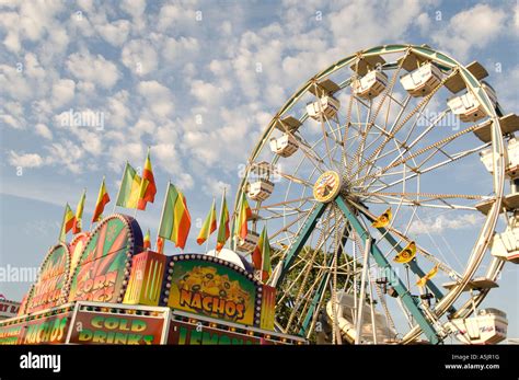 Rides at the Indiana State Fair in Indianapolis Indiana Stock Photo - Alamy