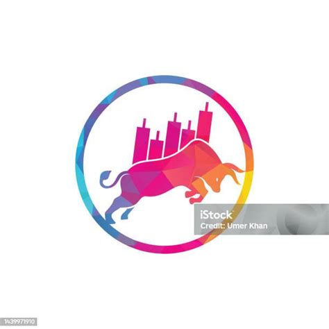 Bullish Trader Logo Forex Bull Logo Design Template Vector Stock ...