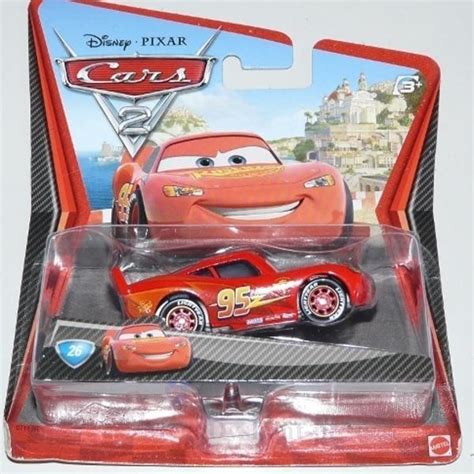 Fisher-Price Disney Pixar Cars 2 - Lightning McQueen with Rusteze ...