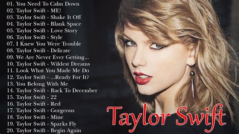 Taylor Swift Top 50 Songs