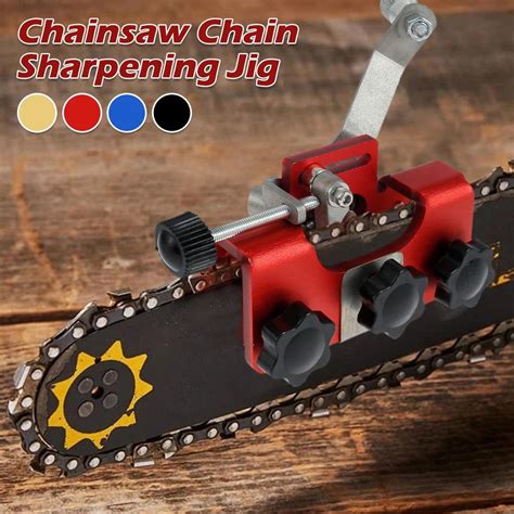 Chainsaw Chain Sharpening Jig | Best Chainsaw Blade Sharpener Manual ...