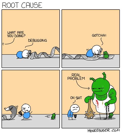 Root Cause | Computer humor, Programmer humor, Programming humor