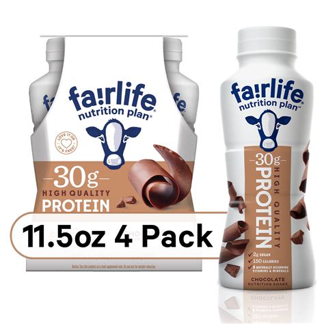 Fairlife Nutrition Plan Chocolate Bottles, Fl Oz, Pack ...