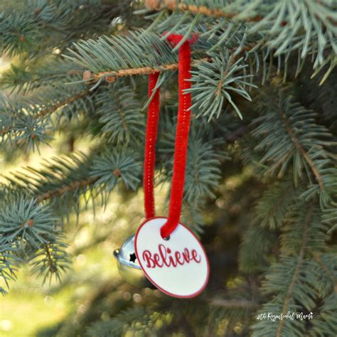 Polar Express Ornament - The Resourceful Mama