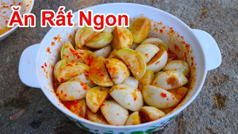 Cà Pháo Làm Món Này Thì Ăn Hết Cả Nồi Cơm / Cách Làm Cà Pháo Trộn Mắm ...