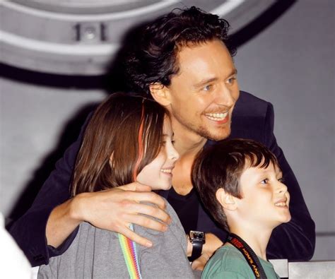 Tom Hiddleston with kids. Cute level 8000000000!! He is so good to his ...