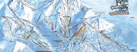 Courchevel Piste Map 2020 and the Best Pistes in Resort - Ski Dazzle