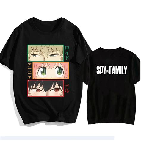 spy x family t shirts spy family eye characters classic t shirt [ID3947 ...