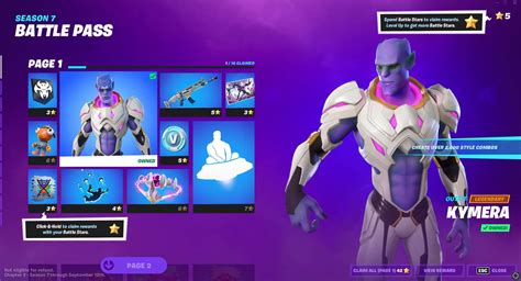 All Fortnite Chapter 2: Season 7 (Season 17) Battle Pass Cosmetics ...