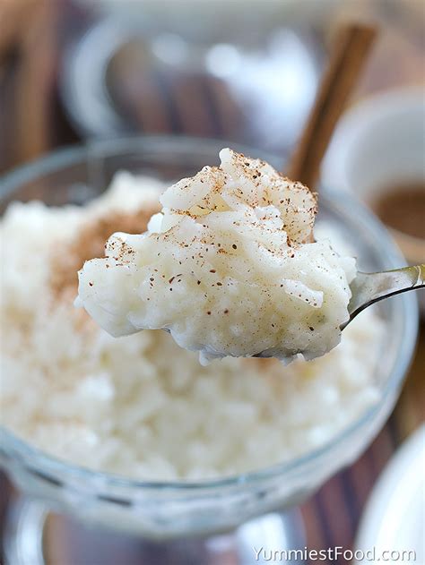 Cinnamon Rice Pudding – Recipe from Yummiest Food Cookbook