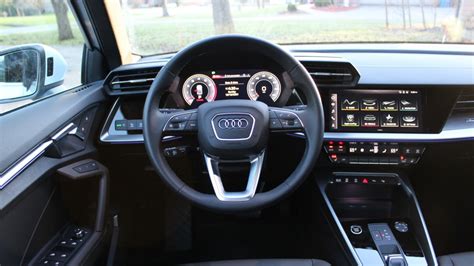 2022 Audi A3 Interior Review | Modern art at a discount - Autoblog