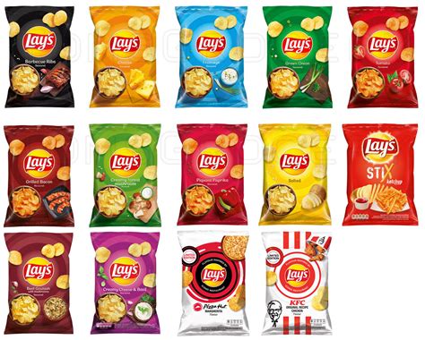 Купить LAYS POTATO CHIPS Variety European Snacks Crisps Popular Flavors ...