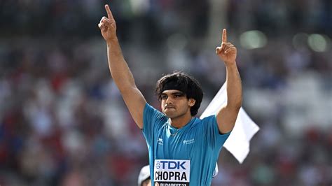 Neeraj Chopra enter WCA 2023 finals, qualifies for Paris Olympics 2024 ...