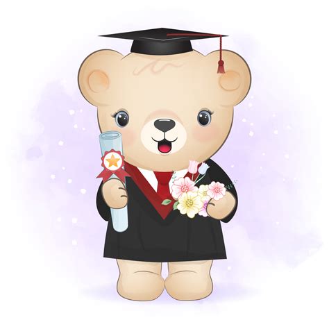 Polyu Graduation Bear Clipart