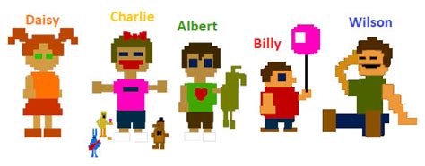 Fnaf 4 Kids by WiktorsArts on DeviantArt