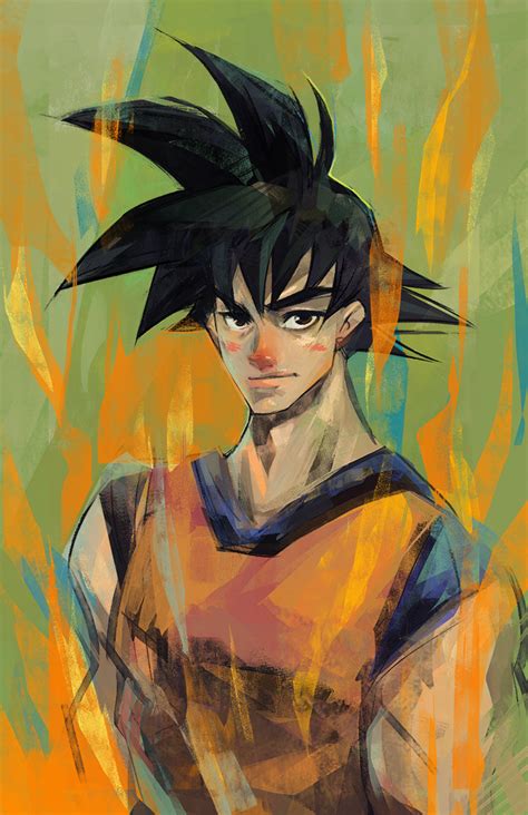 ArtStation - [Fan Art] Dragonball Z - Goku