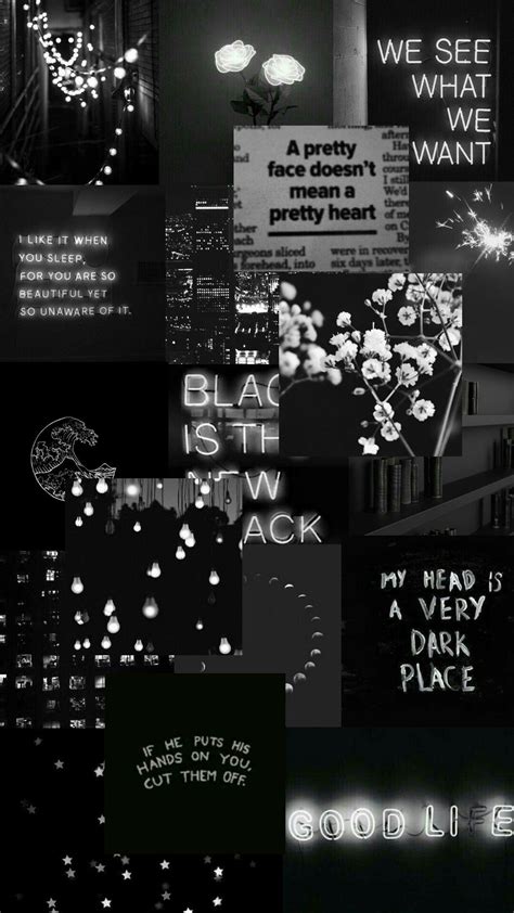 Black wallpaper aesthetic Wallpaper Samsung, Mood Wallpaper, Iphone ...