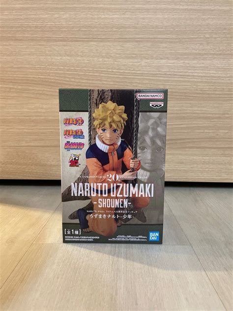 Naruto 20th Anniversary Naruto Uzumaki Kid, Hobbies & Toys, Toys ...