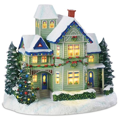 Christmas Village | Thomas kinkade christmas, Christmas village houses ...