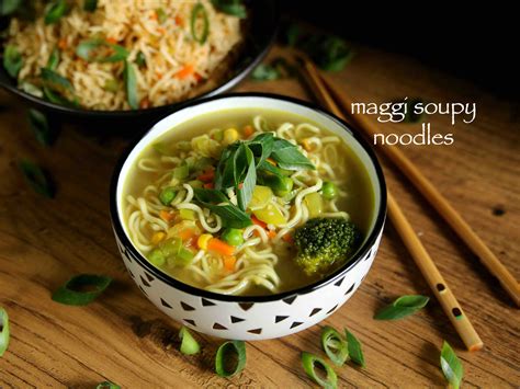 noodle soup recipe | maggi soupy noodle recipe | maggi soup recipe