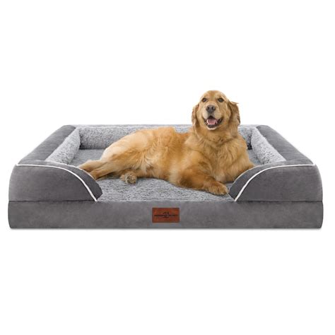 Comfort Expression Waterproof Orthopedic Dog Bed Foam Dog Beds for ...