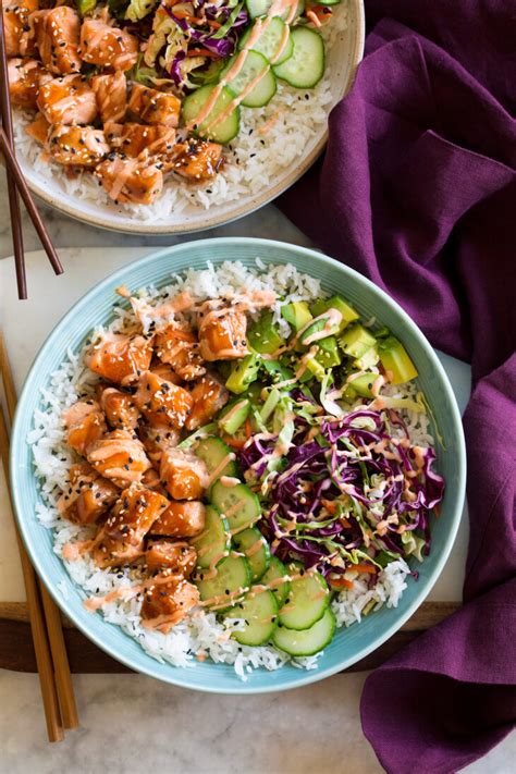 Salmon Rice Bowls - Cooking Classy