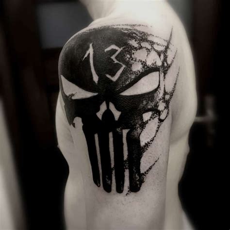 Details more than 72 punisher skull tattoo - in.cdgdbentre