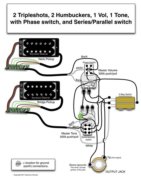 Guitar Wiring Diagram Seymour Duncan