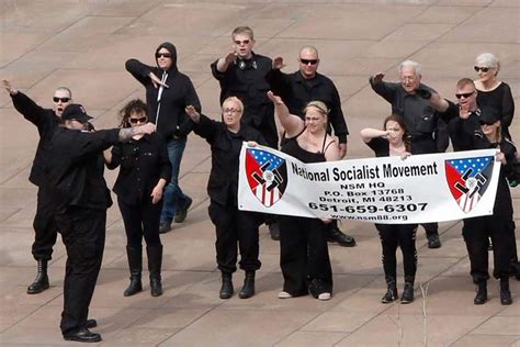 National Socialist Movement rally in Toledo - The Blade