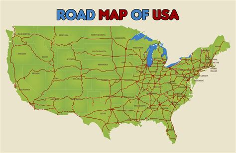 Usa Map With States And Cities Pdf Printable Map | Images and Photos finder