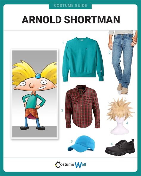 Dress Like Arnold Shortman Costume | Halloween and Cosplay Guides