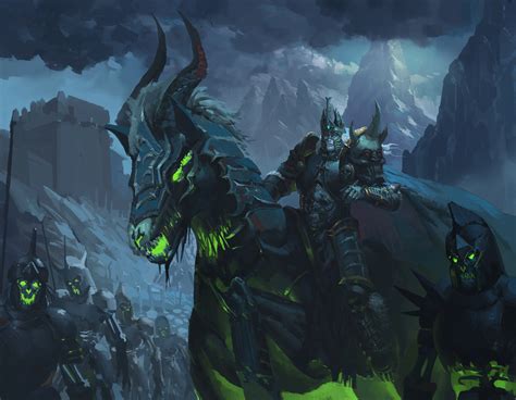 ArtStation - lich king fan art